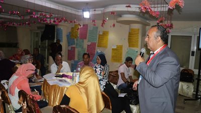 بالصور.. استمرار فاعليات مبادرة معلم أفضل لليوم الرابع بمقر نقابة المهن التعليمية بالجزيرة