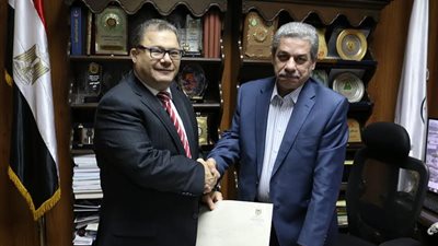 عبدالرحمن سليم عميداً لتجارة بنى سويف