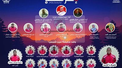 المركز الثالث لجامعة عين شمس فى الدور القمية الثامنة والعشرون بجامعة الإسكندرية