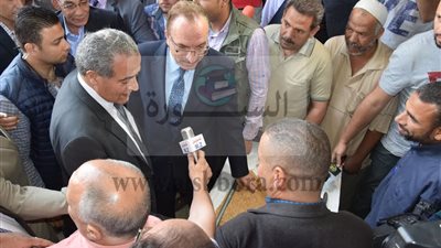 وزيرا التموين والزراعة يتفقدون صوامع القمح والشوون  ومركز بحوث سدس ببني سويف
