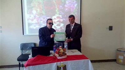 بالصور| افتتاح معمل الحاسب الآلي لمدرسة أرض الناصرية 