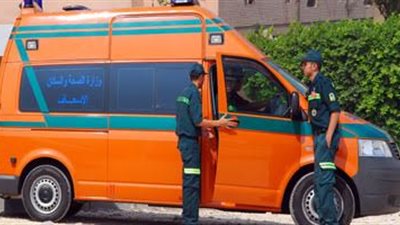 عاجل.. اصابة 11 شخص أثر انقلاب سيارة أجرة على طريق السادات