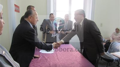 تكريم الدفعة الأولي والثانية من الحاصلين علي درجة الماجستير  في الملكية الفكرية بجامعة حلوان