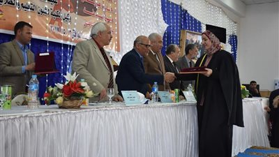 احتفال كلية التجارة بجامعة مدينة السادات بعيد الخريجين دفعة 2016