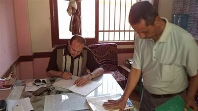 بالصور| مدير إدارة ببا التعليمة يتابع سير اعمال الامتحانات