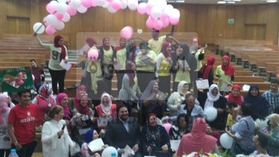 تخريج دفعة جديدة من ذوى الإحتياجات الخاصة بجامعة عين شمس