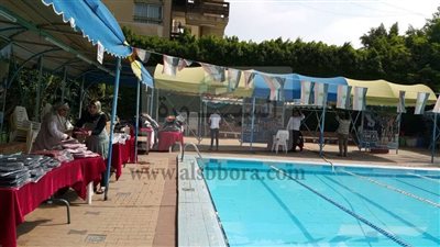 معرض خيرى بكليه البنات جامعة عين شمس