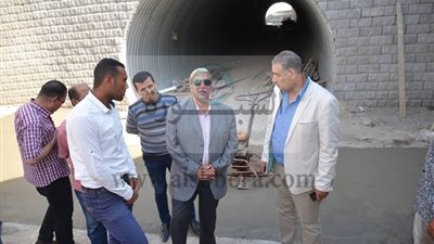 افتتاح نفق مشاة جامعة قناة السويس نهاية مايو الجاري