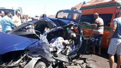 4 حالات وفاة وإصابة 18 آخرين بحادث تصادم بطريق بلبيس العاشر