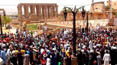 الأقصر تحتفل بختام مولد سيدى أبو الحجاج 