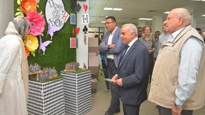 بالصور|  تقييم مشاريع طلاب كلية العلوم والفنون التطبيقية بالالمانية