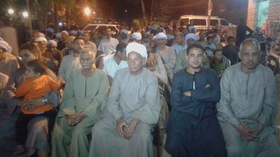 بحضور الشيخ الطيب| الأحتفال بالليلة الختامية للشيخ العزب شمال الأقصر