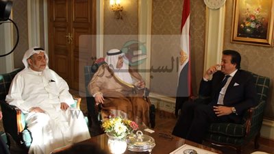 عبدالغفار يستقبل وزير التربية والتعليم الكويتى
